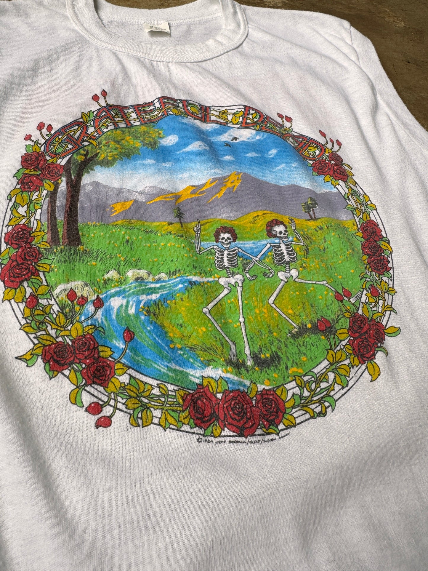 Grateful Dead 1984 Tour Muscle Shirt