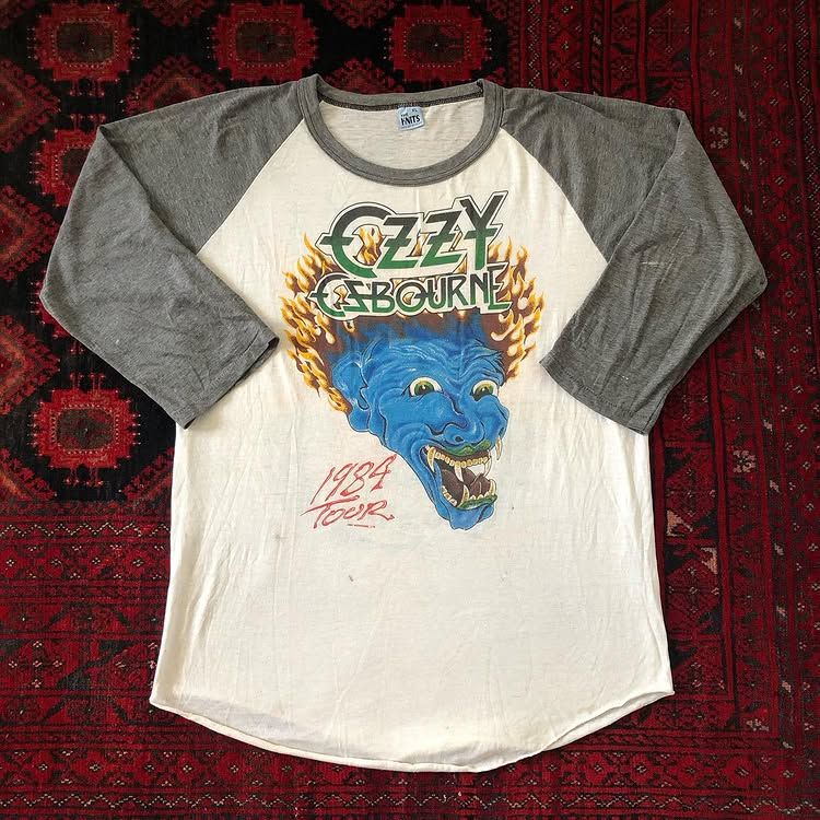 Vintage Ozzy Osbourne 1984 “Ozzy Rules” Tour T-shirt