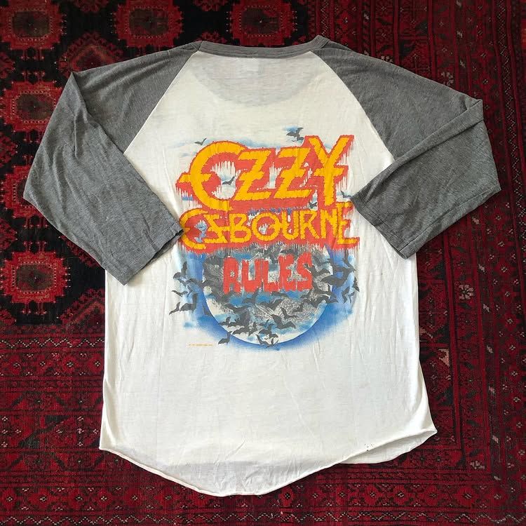 Vintage Ozzy Osbourne 1984 “Ozzy Rules” Tour T-shirt
