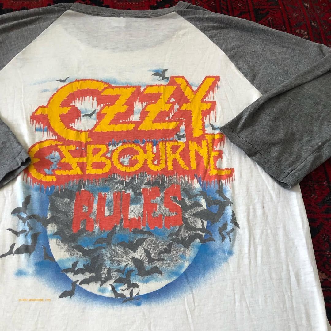 Vintage Ozzy Osbourne 1984 “Ozzy Rules” Tour T-shirt