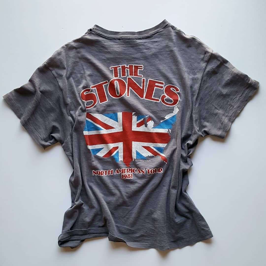 Grail Vtg1981 Saint Luis Rolling Stones T-shirt
