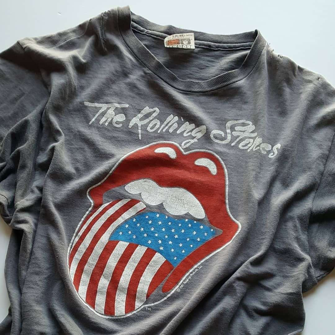 Grail Vtg1981 Saint Luis Rolling Stones T-shirt