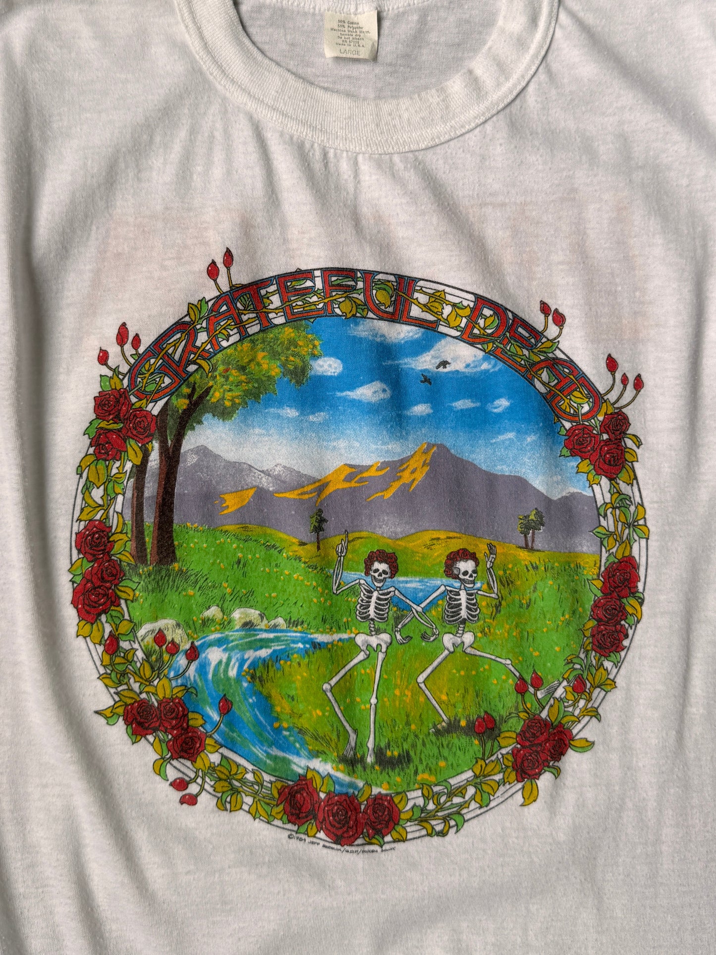 Grateful Dead 1984 Tour Muscle Shirt