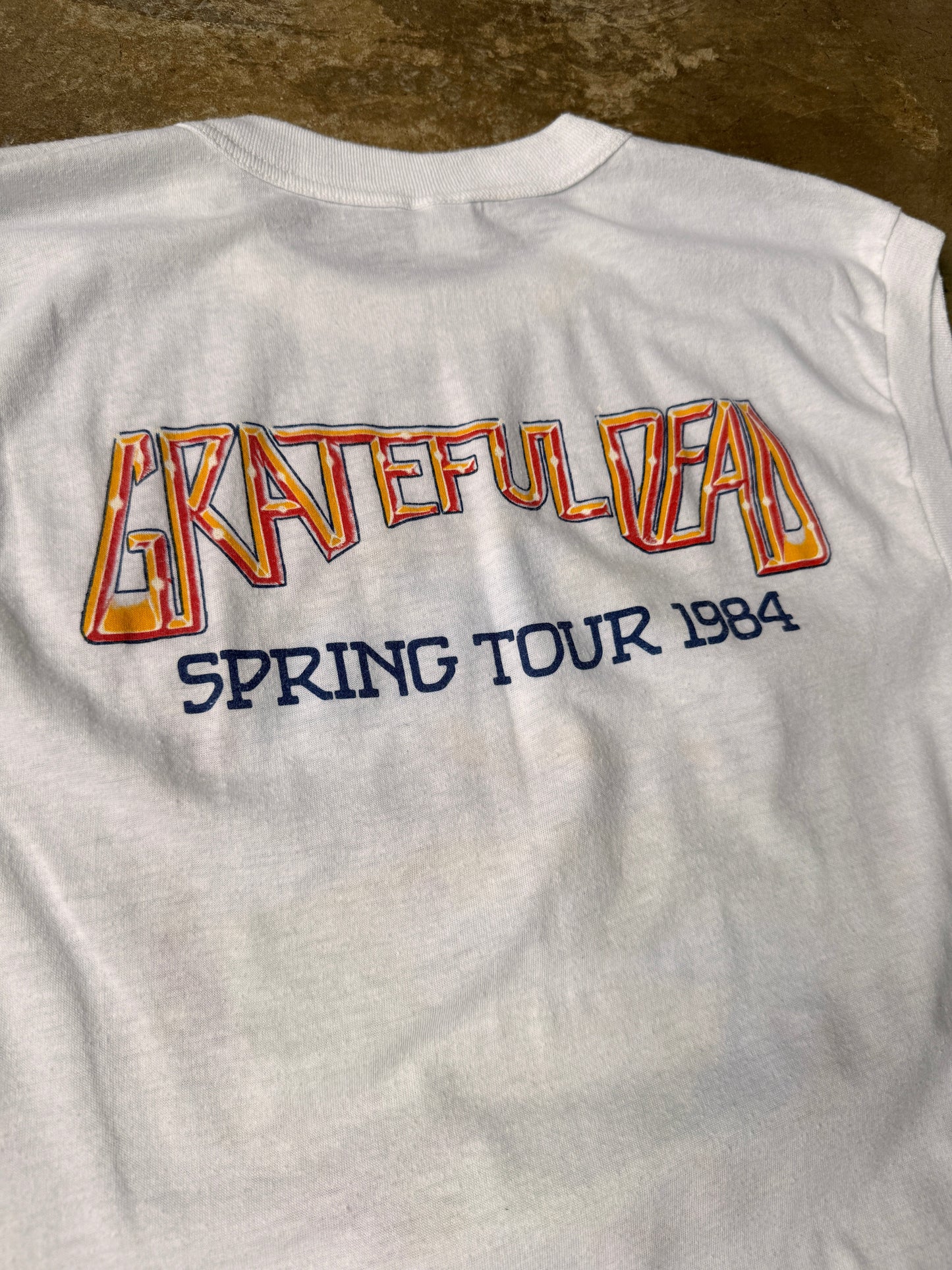 Grateful Dead 1984 Tour Muscle Shirt