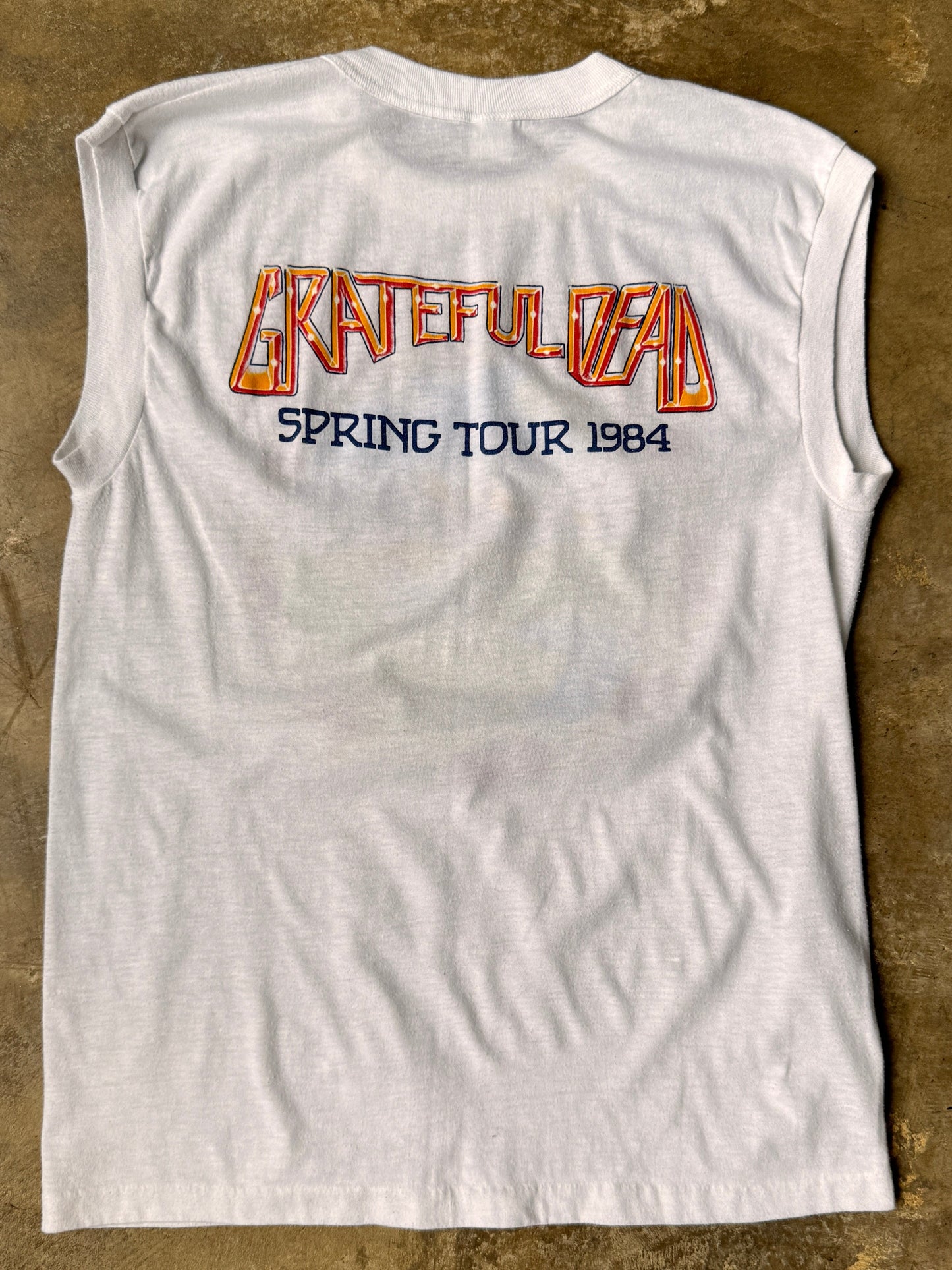 Grateful Dead 1984 Tour Muscle Shirt
