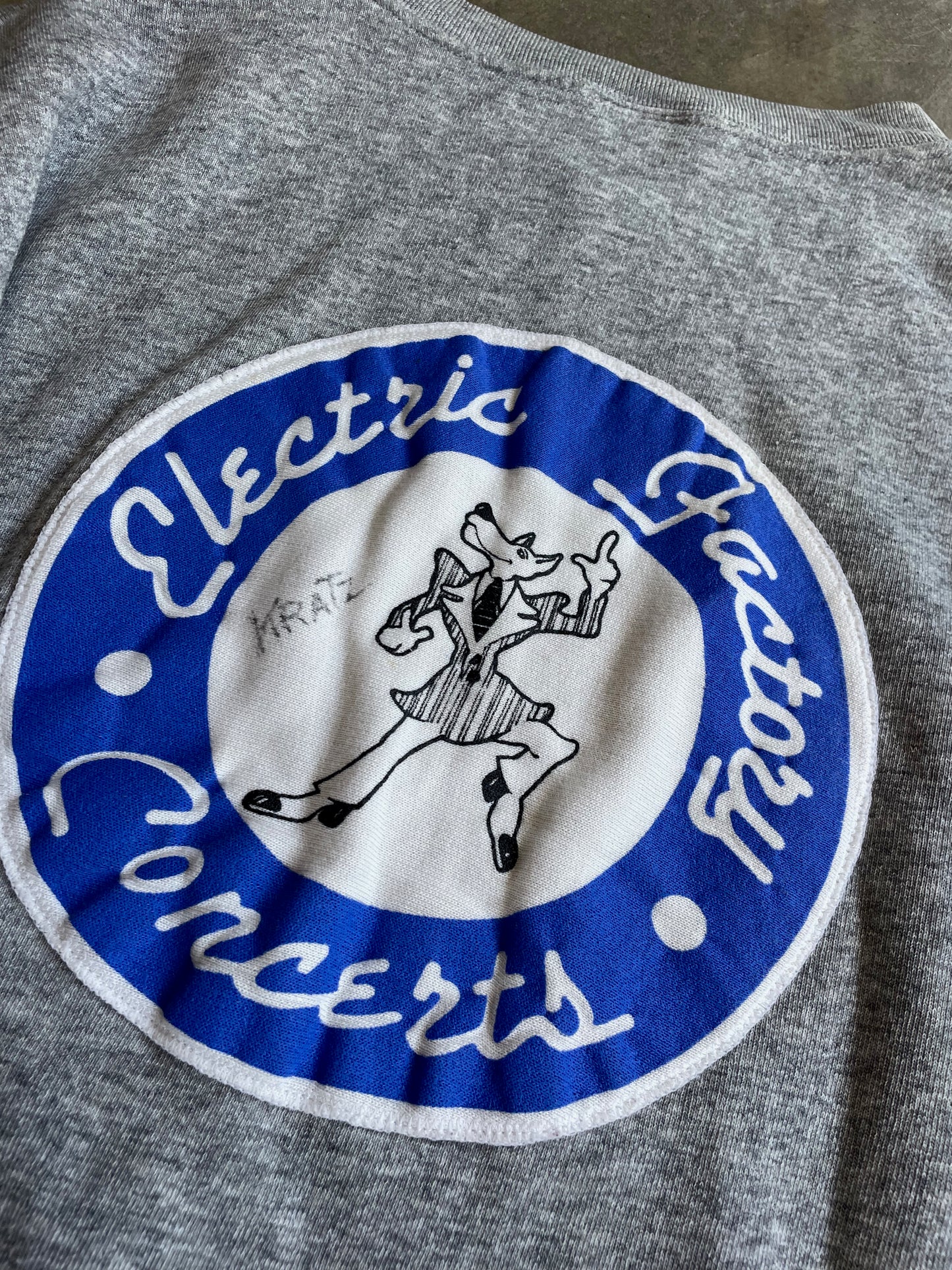 Electric Factory Concerts Patchwork Crew Sweat by Jackie Harris