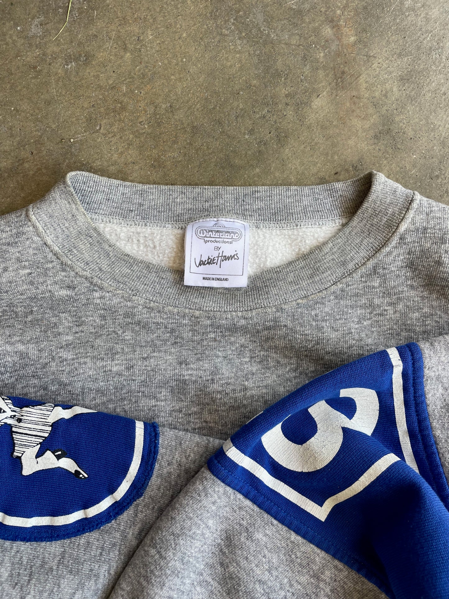 Electric Factory Concerts Patchwork Crew Sweat by Jackie Harris