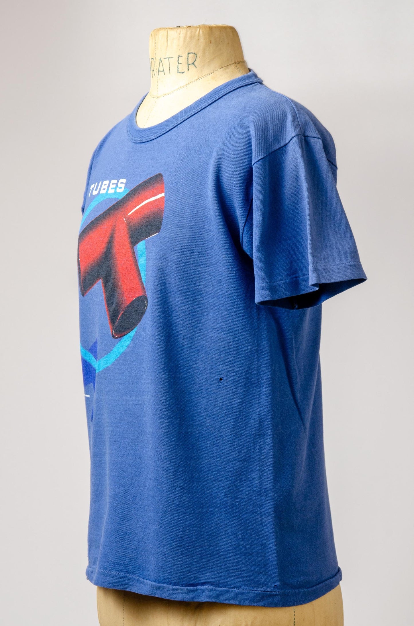 1981 Tubes World Tour Front and Back Tour T Shirt by Roslyn Trading