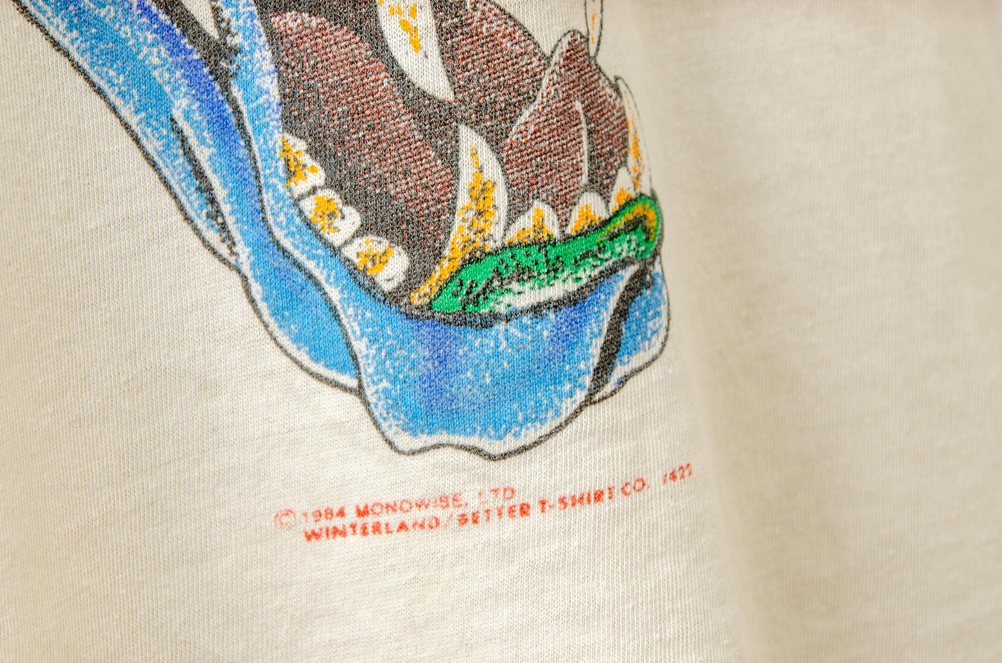 1984 Ozzy Osbourne Tattoo Tour Winterland T Shirt by Roslyn Trading