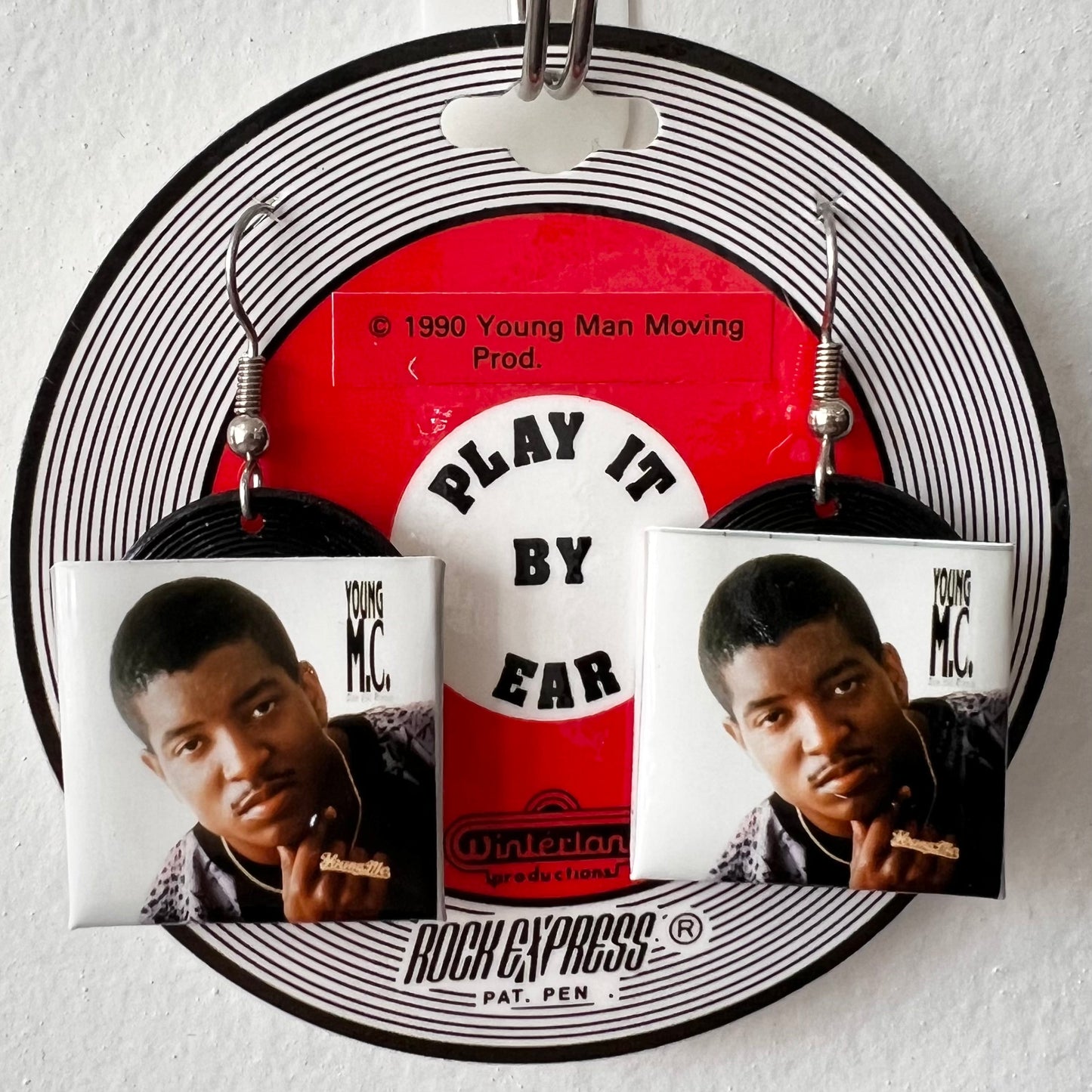 Rock Express Album Earrings