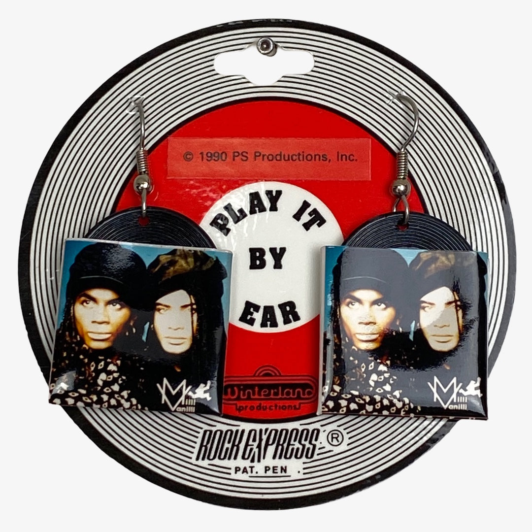 Rock Express Album Earrings